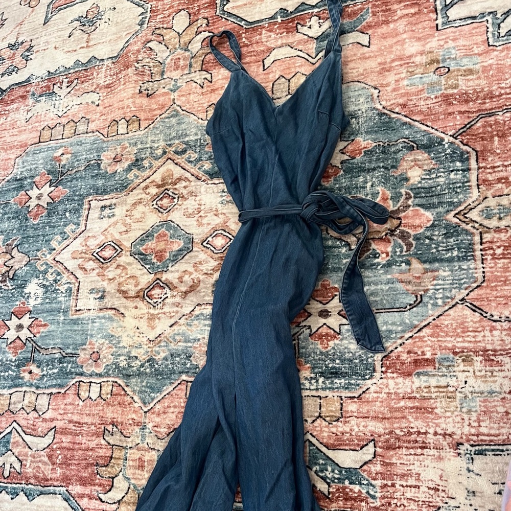 Denim jumpsuit